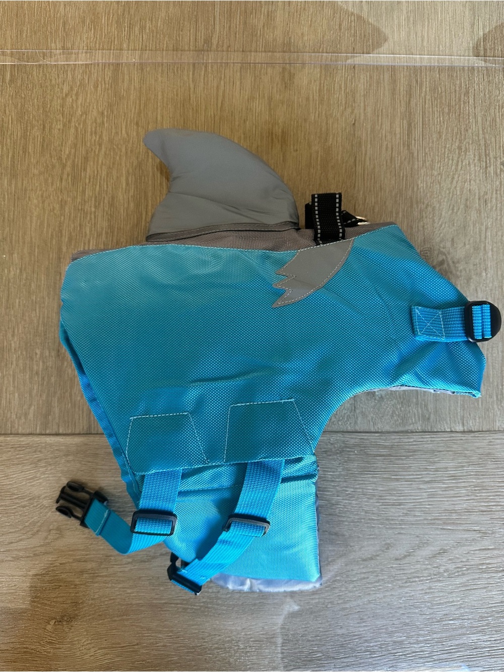 NEW Shark Life Jacket Vest for dogs - Blue